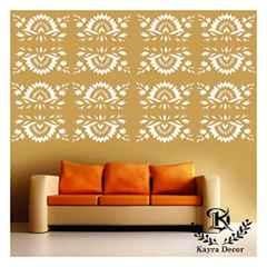 Buy Kayra Decor X Inch Pvc Swirl Floral Wall Design Stencil