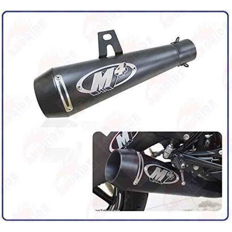 Buy Ra Accessories Black M With Mesh Silencer Exhaust For Hero Hunk