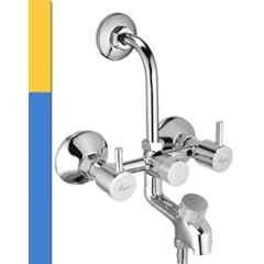 Buy Mayur Ocich Flaro Brass Wall Mounted 3 In 1 Wall Mixer Bathroom Set