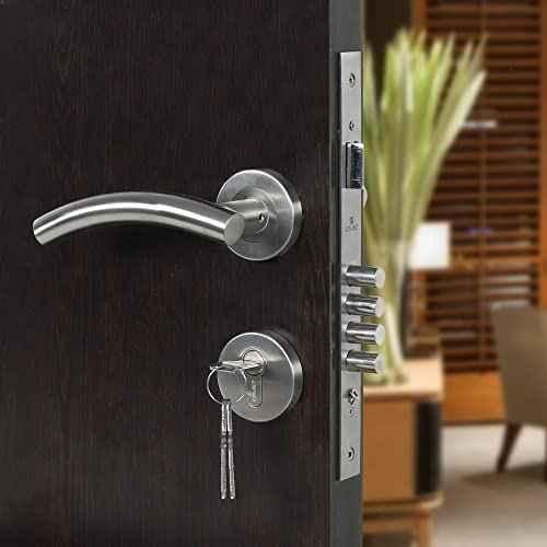 Buy Voltizi Stainless Steel Matt Finish Bedroom Mortise Door Lock Set