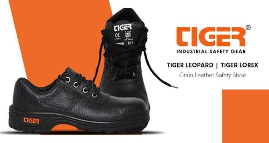 Buy Tiger Lorex Steel Toe PU Sole Black Work Safety Shoes Size 6 Online At Price 1139