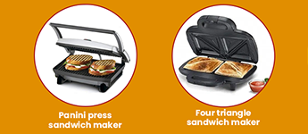 Panini Maker Vs. Sandwich Maker: Which One Should You Choose? - Crompton  Greaves Consumer Electricals Limited