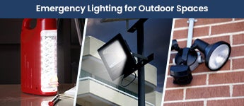 Emergency Lighting for Outdoor Spaces: Navigating Through Darkness