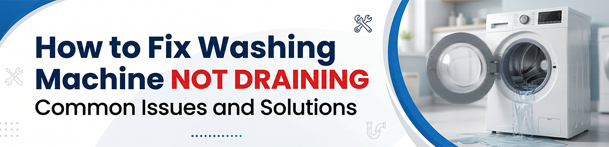How to Fix a Washing Machine Not Draining - Common Issues and Solutions
