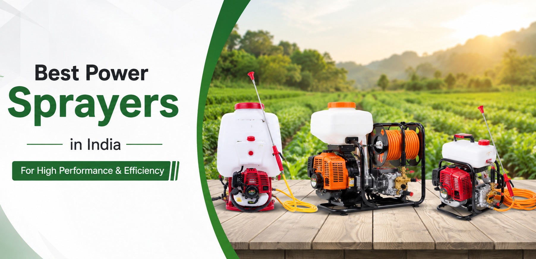 Best Power Sprayers in India to Buy for High Performance