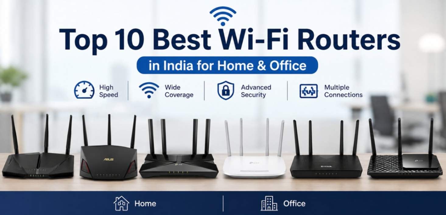 Top 10 Best WiFi Routers in India for Home and Office