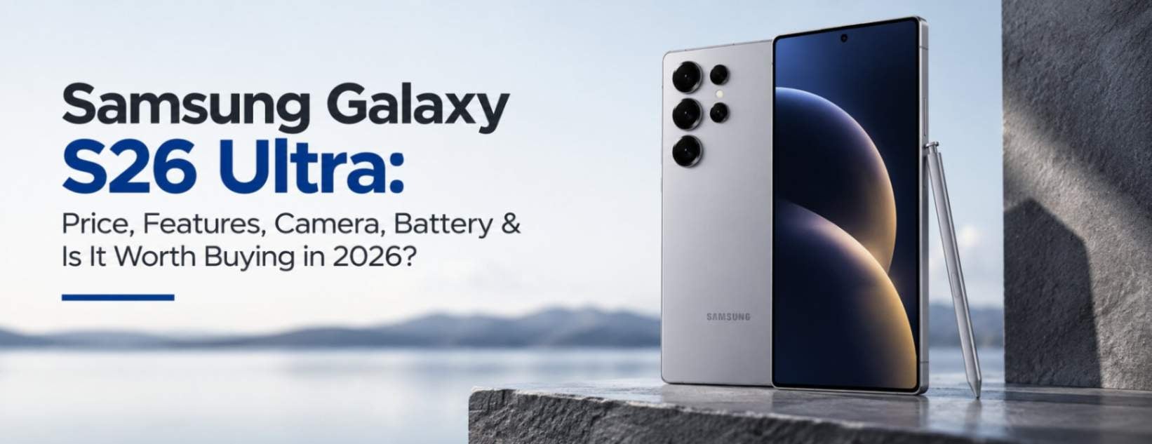 Samsung Galaxy S26 Ultra: Price, Features, Camera, Battery & Is It Worth Buying in 2026?