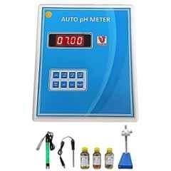 Lab Junction Auto Delux pH Meter with 3 Point Calibration & Epoxy pH Combination Electrode, LJ-102