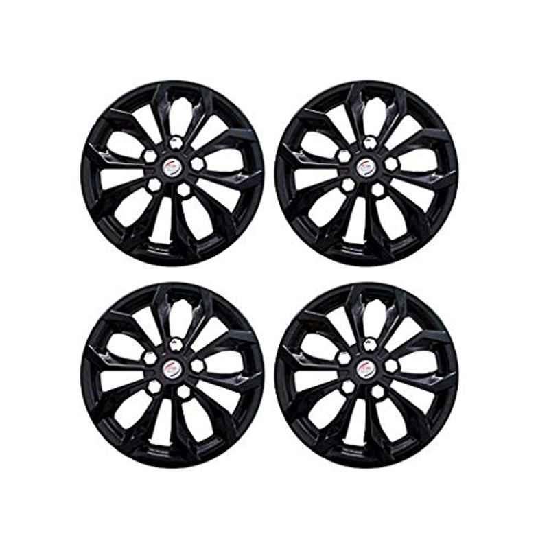 Buy Prigan 4 Pcs 14 inch Polypropylene Matte Black Universal Wheel Cover Set,  Gtx-Black-14-All Online At Best Price On Moglix