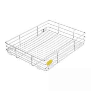 Godrej 480x506x100mm Stainless Steel Skido Plain Basket, 4224