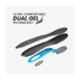 Frido W-01 Silicone Based Dual Gel Trimmable Insole, FR-INS-M-2, Size: 6