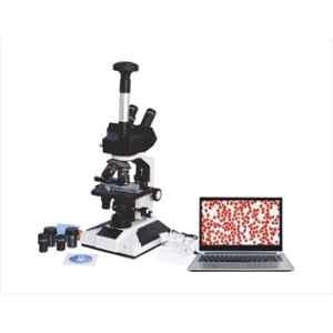 Labpro PI-TK7M-LCAX 40x-1500x Trinocular Microscope with Slide Box Semi-Plan Objectives, TRINO5MP
