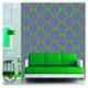 Kayra Decor 16x24 inch PVC Damask Wall Design Stencil, KHSNT093