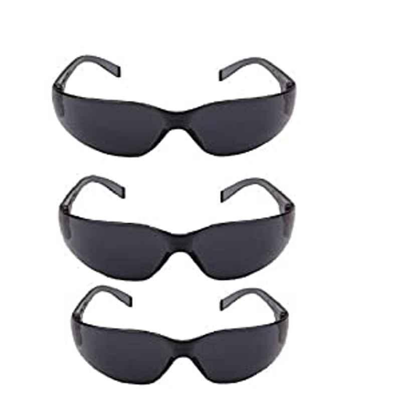 Krost Unisex Safety Goggles, Pack Of 3, White