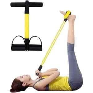 Shopeleven 100kg Latex & Plastic Yellow Tummy Trimmer Pull Reducer
