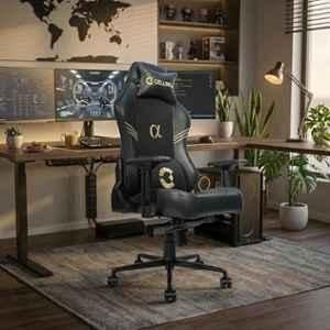 Cellbell Alpha Leatherette High Back Black Gaming Chair, CBHKFOC14494