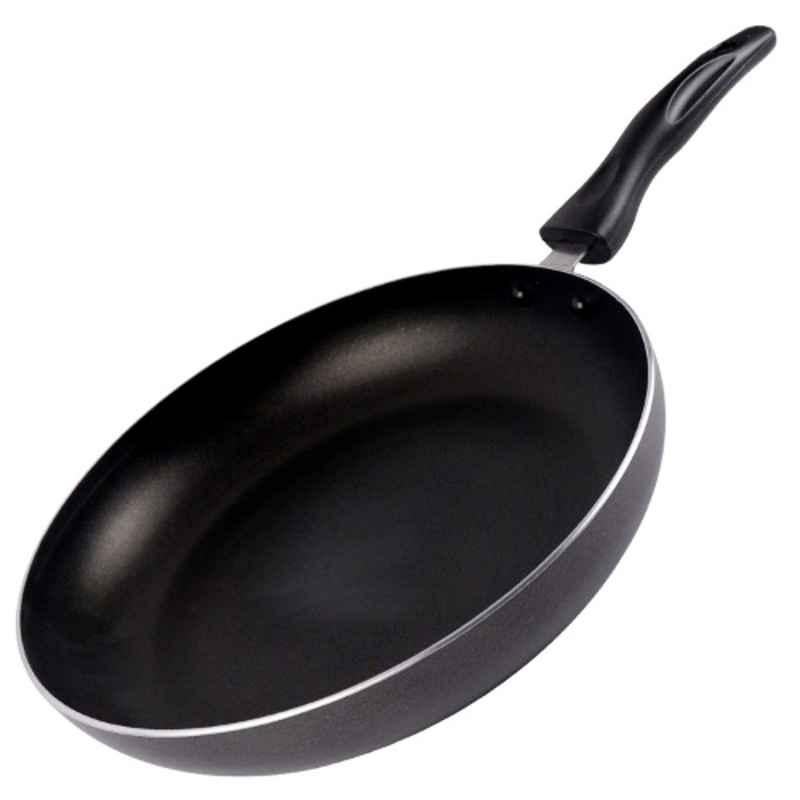 iBELL 26cm Black & Grey 3 Layer Premium Non Stick Fry Pan, IBLFP26G