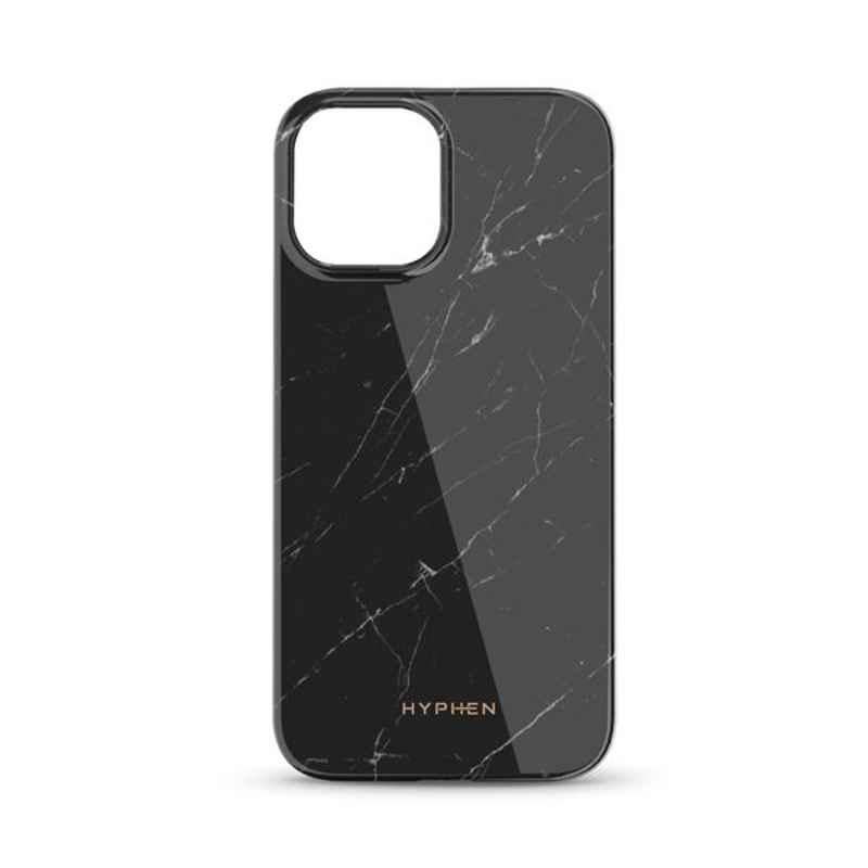Hyphen Luxe 6.7 inch Black Marble Case Cover for iPhone 13 Pro Max, HPC-M13BK675852