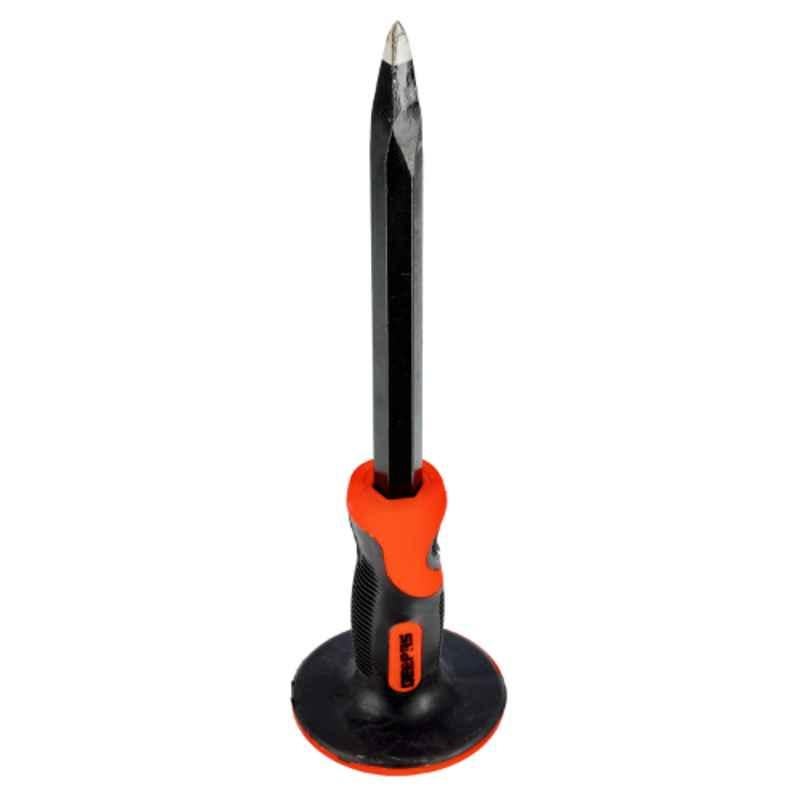 Geepas GT59256 12 inch Pointed Chisel with Grip