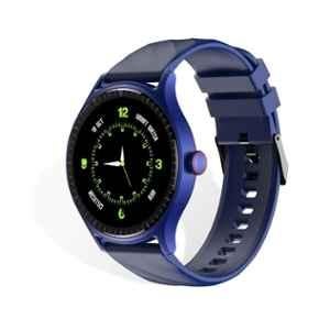 Cellecor AIR M3 1.52 inch 360x360p HD Curved Round Blue Smart Watch with 5 Days Battery Backup