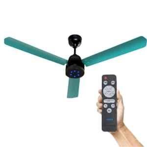 Xuga Aether F7T-D 28W 380rpm 3 Blade Green BLDC Ceiling Fan with 5 Years on Warranty, Sweep: 1200mm