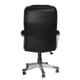 High Living Artemis Leatherette High Back Black Office Chair