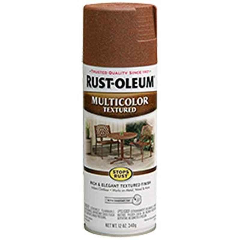 Rust-Oleum Stops Rust 12oz Rustic Umber 239122 Multicolour Textured Spray Paint