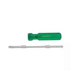 B K Jagan & Co 905 Two-in-One Alloy Steel Screw Drivers Green, 147