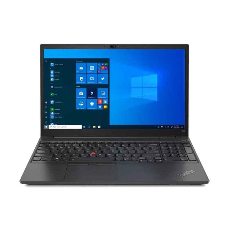 Lenovo 21E6S05G00 ThinkPad E15 Black Laptop with Intel i5 1235U 8GB/512 SSD DOS & 15.6 inch FHD Display