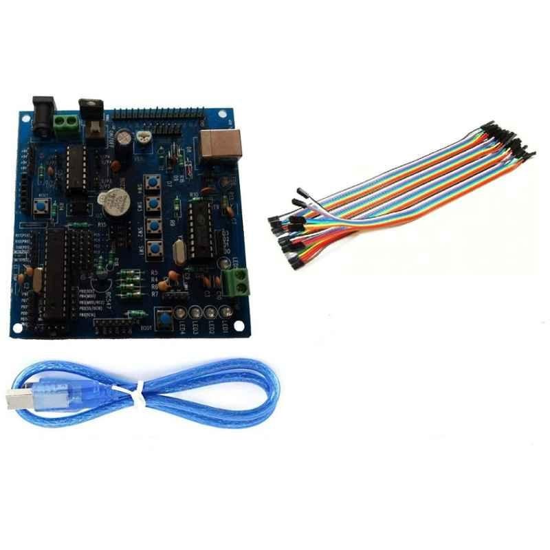 Embeddinator AVR ATMEGA8 Boot loader Development Board Kit with 25 Pin Wires