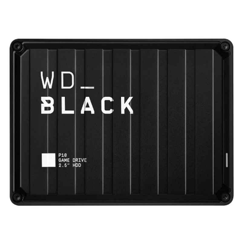 WD P10 Game Drive 5TB Black Portable External Hard Drive, WDBA3A0050BBK-WESN