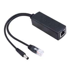 Mak World 48V to 12V PoE Ethernet Power Splitter for IP Camera, IP Phone, PoE Devices & PoE Switches