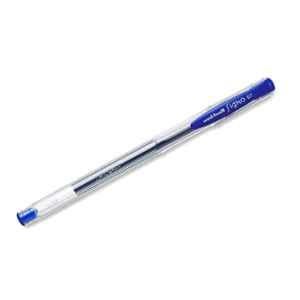 Uniball Signo UM 100 0.5mm Blue Gel Ink Pen (Pack of 10)