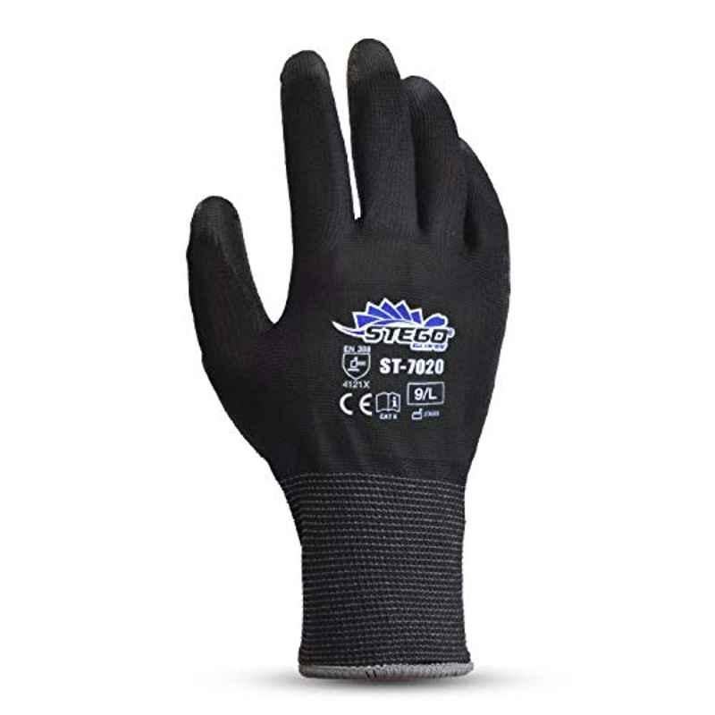 Stego Mechanical & Multipurpose Safety Gloves, ST-7020, Size: M