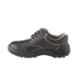 Neosafe Edge ESD A7009 Leather Low Ankle Steel Toe Black Work Safety Shoes, Size: 8