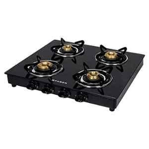 Faber Power 4 Burners Manual Toughened Glass Top Cooktop, 106.0629.733