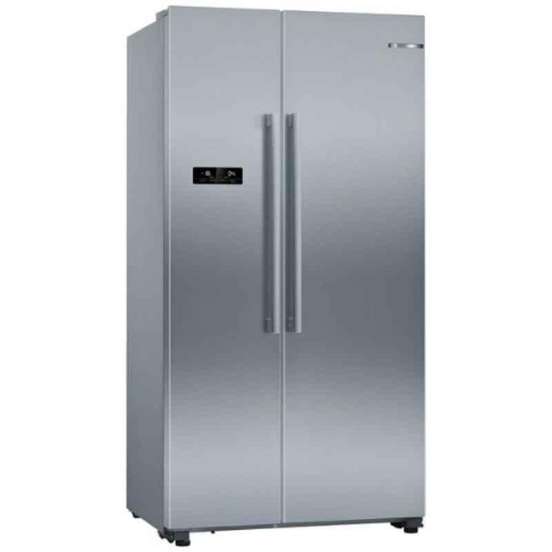 Bosch Series-6 616L Side By Side Stainless Steel Refrigerator, KAN93VL30M