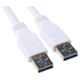 RS Pro USB 3.0 Cable Assembly Male USB A to Male USB A 3m 11.99.8976 50