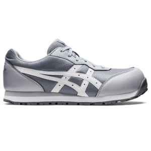 Asics Winjob Rubber Sole Grey Safety Sport Shoes, CP201, Size: 11