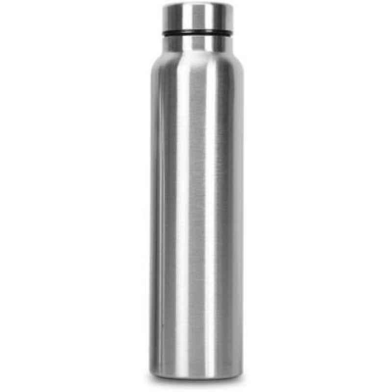 Classic Essentials 1000ml Silver Stainless Steel Spring Water Bottle