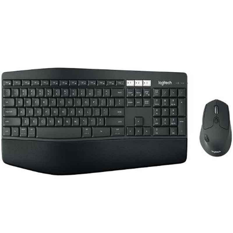 Logitech Black Wireless Keyboard & Mouse Combo, 920-008233
