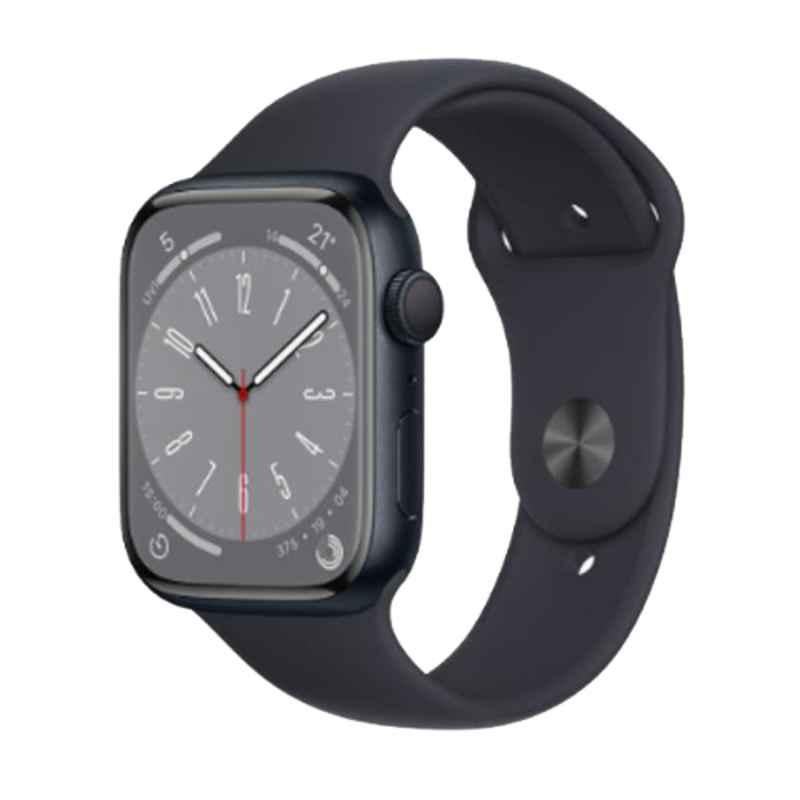 Apple iWatch Series 8 41mm Midnight Aluminium Case GPS & Cellular Smart Watch, MNHV3AE-8-CE