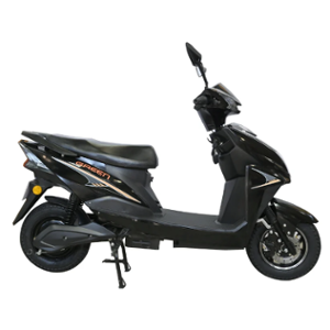 Green Invicta 25kmph 250W 60V Black Electric Scooter with Digital Speedometer & Tubeless Tyre for Adult, Running Range: 60km in 1 Charge