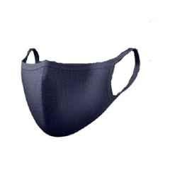 Detelpro Yoddha Cotton Navy Blue 3 Layers Reusable Face Mask (Pack of 60)