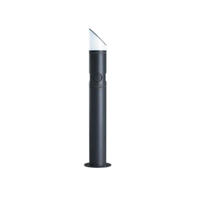 Wipro Whistling Oyster 11W 3000K 500mm Dark Grey LED Bollard Outdoor Light