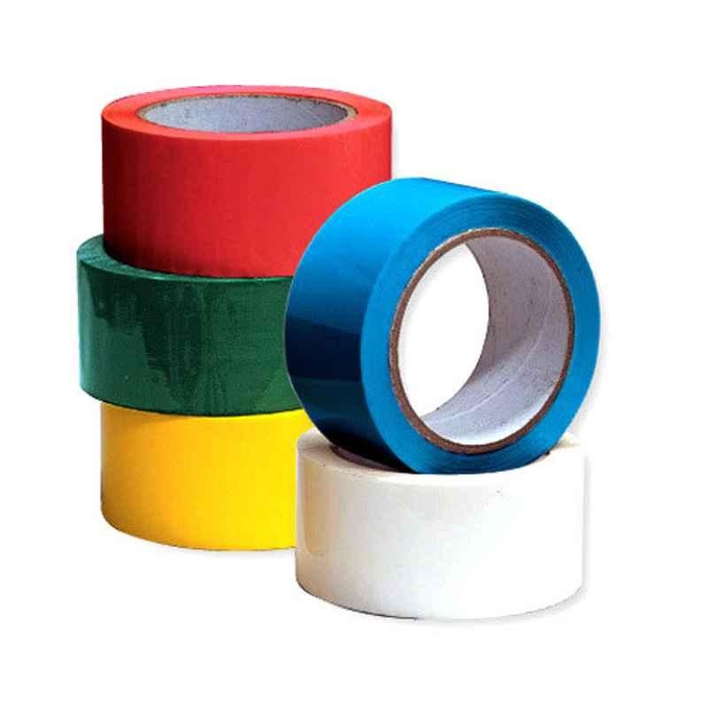 Olympia 72mm 50 Micron Coloured Bopp Tape, Length: 100 Yards