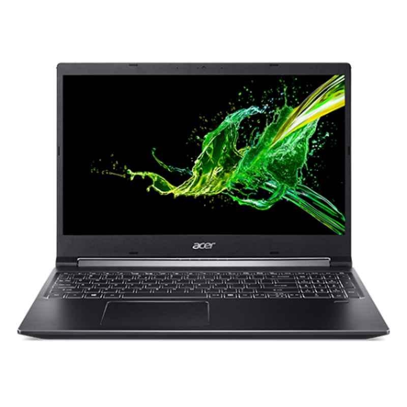 Acer Aspire 7 A715-42G AMD Ryzen 5 5500U/8GB DDR4 RAM/512GB SSD/NVIDIA GeForce GTX 1650/15.6 inch FHD Display Charcoal Black Laptop, NH.QAYSI.001