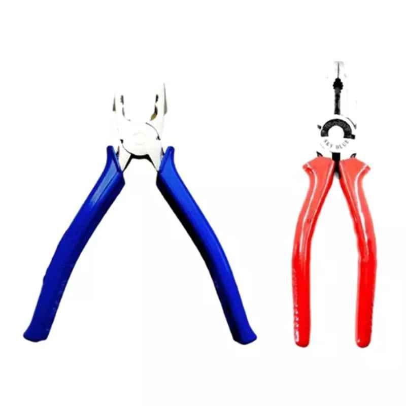 Sky Blue 2 Pcs 7.8 inch Lineman Plier Combo, SBE_PLIER_COMBOS_COMBO_185