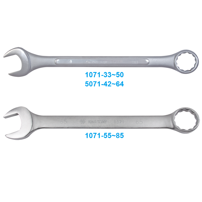 King Tony 50mm Chrome Plated Jumbo Combination Wrench, 1071-50