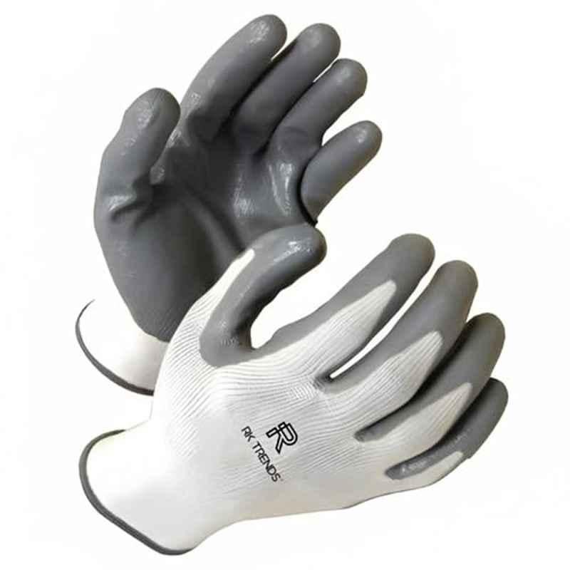Gripwell Grey Nitrile Cut Resistant Hand Gloves (Pack of 20)
